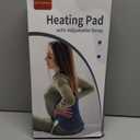 Heating Pad for Back, Comfytemp Birthday Gifts for Women Men Dad Mom, Large Electric Lower Back Heating Pad, FSA Eligible HSA Heat Pad for Period, Lumbar, Abdomen, XL Heated Belt  11 Auto-Off, Grey (15" x 24")