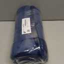 Smiry Memory Foam Bath Mat 59x24, Extra Soft and Absorbent Bathroom Mats, Non Slip Washable Carpet for Floor, Shower and Tub, Navy Blue