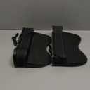 Car Cup Holder, PU Leather Auto Front Console Gap Filler Organizer, Multifunctional Cup Drink Holder, Car Seat Gap Filler Storage Box, Coin Bucket, Cell Mobile Phone Holder (Black)