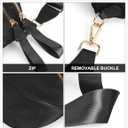 FEIBOON Spacious Nylon Crossbody Bag Bum Bag Handbags Wallets Purses Trendy Shoulder Bag for Women