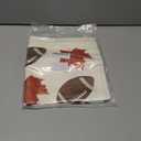 TAJWE Fall Pillow Covers 18x18 Inch Set of 2 Pumpkins Maple Leaves Football Autumn Pillowcases Farmhouse Decorative Seasonal Thanksgiving Cushion Cases for Sofa Couch Home Decor