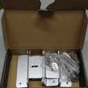 Renogy 2 Sets Solar Panel Mounting Z Brackets Lightweight Aluminum Corrosion-Free Construction for RVs, Trailers, Boats, Yachts, Wall and Other Off Gird Roof Installation, 2 Count