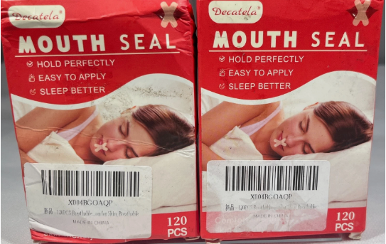Decatela Mouth Seal, 120 pc, Pack Of 4