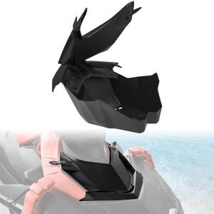 SAUTVS Front Storage Cargo Bin for Spark, Front Upper Storage Cargo Bin with Cover Lid Deflector Kit for Sea-Doo Spark 2014-2023, Sea-Doo Spark TRIXX 2017-2023, Replace #295100864, 295100504