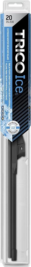 TRICO Ice 20" Extreme Weather Winter Automotive Replacement Windshield Wiper Blade, Ceramic Coated Silicone Premium All-Weather Beam Wiper Blade for Select Vehicle Models