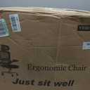 TRALT Office Chair Ergonomic Desk Chair with Lumbar Support Grey, 1