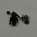 Spinning Fishing Reels 12+1BB Ultra Lightweight Carved Aluminum Spool Reels Affordable Smooth Spinning Reels (Size1000, BE Black)