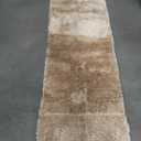 Yimobra Bathroom Runner Rug 70x24 Inch - Extra Long Non Slip Chenille Bath Mat, Soft & Absorbent, Machine Washable Shaggy Hallway Carpet for Vanity Tub Shower, Camel Home Decor Accessories