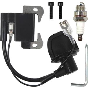 2-Stroke Ignition Coil with L7T spark plug Replacement for Mini moto Dirt Pocket Bike Chopper Scooter Kids Quad ATV Minimoto Mini bike Dirt Bike 33cc 43cc 47cc 49cc 50cc