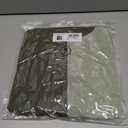 SHEWIN Womens Oversized Color Block Sweatshirts Casual Loose Button Henley Pullover Tops (S)