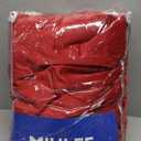 MIULEE Christmas Red Velvet Curtains Thermal Insulated Blackout Curtain Drapes for Bedroom Living Room Darkening 84 Inches Long Curtains Panels Rod Pocket Set of 2