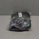 COZZIPLUS Women Velour Legging- High Waisted Buttery Soft Velvet Stretchy Legging, L Black