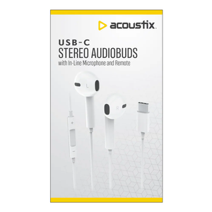 Acoustix USB C Stereo Earbuds