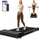 Lichico Walking Pad Treadmill Under Desk for Home with BLDC Core and Extra-Large Belt, Remote and App Control, Portable and Compact for Small Space