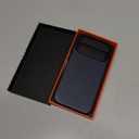 SHIELDON Genuine Leather Case for iPhone 17 Pro 6.3" 2025, [Camera Button Updated], Compatible with Magsafe, Magnetic Wireless Charging, Slim Fit, Shockproof, Metal Button, Camera Bezel - Navy Blue