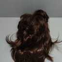 Kaneles Mullet Wigs for Men 70s 80s Costumes Mens Brown Fancy Party Accessory Cosplay Hair Wig