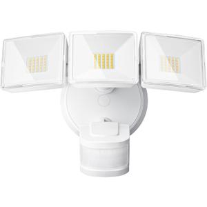 OREiN 4500LM/30W Flood Lights Outdoor, 240/40FT Motion Sensor Outdoor Lights, Dusk to Dawn/Auto/Test Mode, IP65 Waterproof LED Security Light for Yard Garden, White (Hardwired)