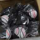 Jerify 30 Pcs Wrist Return Ball on a String Baseball Football Soccer Tennis Party Favor Sports Return Wrist Practice Wristband Ball on Elastic Cord for Adults (Baseball)