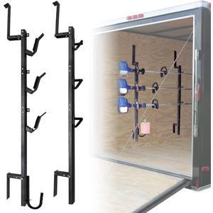 ELITEWILL 3 Place Trimmer Rack Weedeater Line Holder with Locks Compatible with Enclosed Trailers Landscaping Trucks