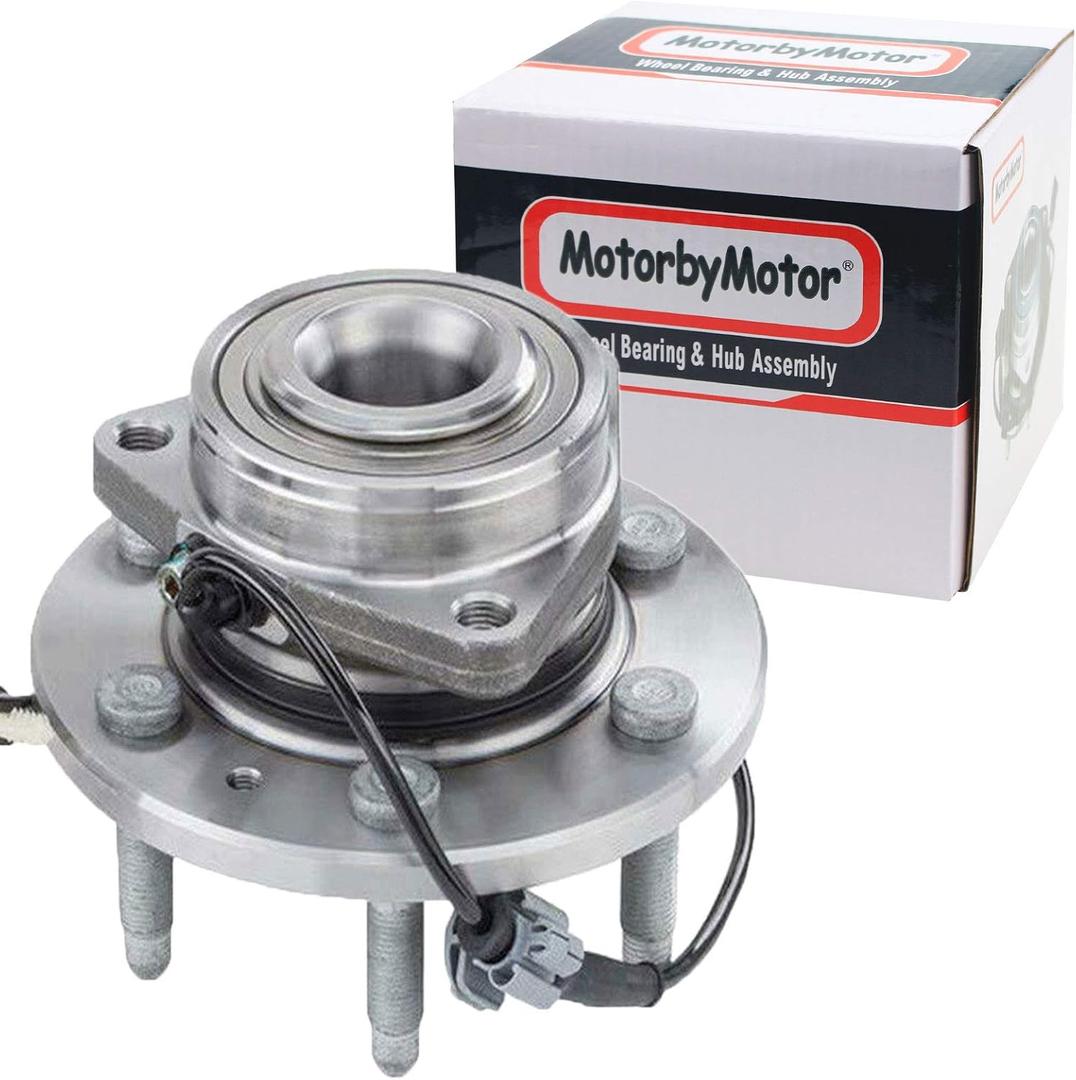 515160 Front Wheel Bearing and Hub Assembly 4WD with 6 Lugs Fits for Chevy Silverado 1500 Suburban Tahoe, GMC Sierra 1500 Yukon XL, Cadillac XTS Escalade Hub Bearing (4x4, w/ABS)