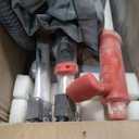 Drywall Sander, 2025 Upgraded 8-Amp Popcorn Ceiling Removal Tool with 7 Variable Speed 800-1800RPM, Drywall Sander with Vacuum Dust Collector with Extendable Handle, LED Light, 12pcs Sanding Discs,Red