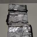 Lifewit 36L Clear Sheet Storage Bags with Zipper 3 Pack, Plastic Sweater Storage Bins for Clothing, Vinyl Foldable Clothes Containers Organizers for Closet, Blankets, Bedding 17.7 x 15.7 x 7.9 Inch