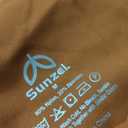 Sunzel Flare Leggings, Crossover Yoga Pants with Tummy Control, High-Waisted and Wide Leg (Medium, Coffee)