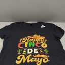 Vintage Cinco De Mayo Mexico T-Shirt (Small, Black)
