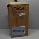 TomCare Garden Hose Holder Heavy Duty Water Hose Holder Holds 160 FT Hoses 4 Spikes Hose Reel Freestanding Hose Hanger Sturdy Hose Storage Stand for Outside Yard Lawn (Black)