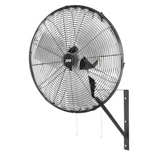 JVO 20 Inch Oscillating Wall Mount Fan, High Velocity Wall Fan with 5500 CFM 3 Speeds, Heavy Duty Industrial Wall Mounted Fans For Outdoor Indoor Garage, Patios, Shop, Commercial