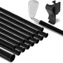 Golf Bag Tubes Set of 14 (1.25'') + 1 (1.5'') for Fat Putter Grip, Club Protection Sleeves, Dividers & Organizer, Travel Accessory for Golf Bag Separation and Organization with Putter Clip, 34"