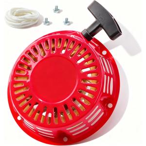 DVBB GX270 Recoil Pull Starter w/Pull Cord Compatible with Honda GX240 8hp 9hp Predator 301cc Recoil Starter Assembly Replaces 28400-ZE2-W01ZA 28400-ZE2-W01ZB