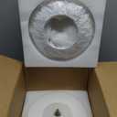 FEMILA Pendant Light for Kitchen Island, 10.3" Brushed Gold Pendant Lighting, Dome Glass Pendant Light Vintage Light Fixtures for Bedroom Hotel Dining Room, 4FYD85MIL BG