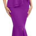 Evening Gowns for Women Formal Elegant Party Long Sleeve Maxi Dresses 2024 Off Shoulder High Split Wrap Dress