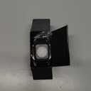 GELISHI Bands Compatible with Apple Watch Band 44mm Series 6, Men Rugged Case Protector Band Heavy Duty Stainless Metal Cover with Sports Strap Shockproof for Watch Series 6 SE 5 4, Black