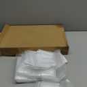 GPI - 400 Pack, 2 Mil Thick, Plastic Reclosable Combo Zip Snack Bags, 4 Assorted Sizes, 3" x 3", 4" x 4", 5" x 5", 6" x 6" Resealable Zip Top Lock For Snack, Sandwhich, Food, Packaging & Shipping.