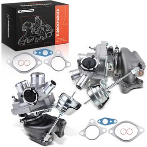 A-Premium Complete Turbo Turbocharger Kit, with Wastegate Actuator & Gasket, Compatible with Ford F-150 2011-2012, 3.5L Ecoboost, Replace# CL3Z-6K682-C, CL3Z-6K683-D