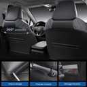 redblue RAV4 Seat Covers, Leather SUV Car Seat Covers Full Set, Custom Fit