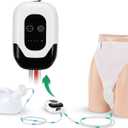 2025 Premium Intelligent Electric Urinal for Seniors - Automatic Start-Stop Dispenser, 2000ML Capacity with 6.5 ft Catheter, Bed Rest Anti-Leakage Design, Easy-to-Clean, Unisex, with Lid Funnel