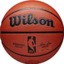 WILSON NBA Authentic Indoor/Outdoor Basketballs - Size 3, Size 6 and Size 7, Size 7 - 29.5"