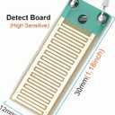 Water Leak Detector, 120dB Loud Siren, Powered by 9V Battery (not Include), Sensor Alarm for RV Kitchen Basement Water Heater, 5 Pack