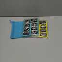 Coogam Metal Wire Puzzle Set of 16 with Pouch,Brain Teaser IQ Test Disentanglemen Iron Link Unlock Interlock Game Chinese Ring Magic Trick Toy for Party Favor Kids Adults Challenge