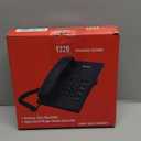 Y320 Corded Landline Phone with Redial & Hold, Adjustable Ringer Tone, Wall Mountable, Ideal for Home, Office, Hotel - Fixed Line Device