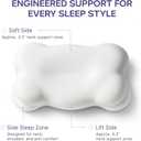 Mellow CloudAlign Memory Foam Pillow for Neck & Shoulder Support, Standard