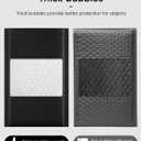 GSSUSA Black Bubble Mailers 4x8 Inches 50 Pack, Usable Size 4X7" Bubble Envelopes for Small Business, Padded Envelope, Shipping Mailers, Packaging Bags, Mailing Envelopes, Shipping Supplies