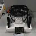 Buyplus Greenhouse Heater with Digital Thermostat, 1500W Outdoor Heaters for Patio, Overheat Protection & 3S Fast Heating, Electric Space Heater for Greenhouse, Patio, Garage, Flower Room, Silver