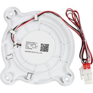 DA31-00287B RMF-003AGLB Refrigerator Evaporator Fan Motor for Samsung, 12035B12H-01 Fridge Motor Fan Replaces DA31-00334C DA31-00334A DA96-00968A AP6803162 3954921 AP5948644 PS9494284 EAP9494284
