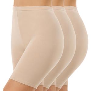 BESTENA Anti Chafing Shorts Boyshorts Panties for Women Nude (Beige, S)