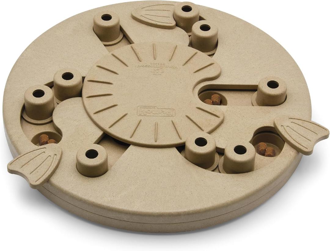 Outward Hound by Nina Ottosson Dog Worker Treat Puzzle Enrichment Toy, Level 3 Advanced, Tan