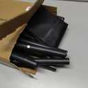 Elevated Dog Bed Raised Outdoor Dog Cot for Large Dogs, Installation Requires No Tools, Frame with Washable Cooling Breathable Mesh Anti-Slip Feet, Indoor Pet Bed, Black, 43.3 Inches